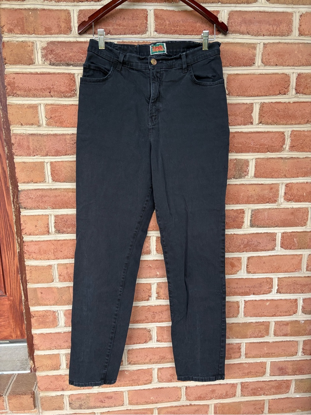 Tianello USA Women's Black High-Rise Jeans